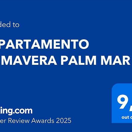 Appartamento Primavera Palm Mar Extérieur photo