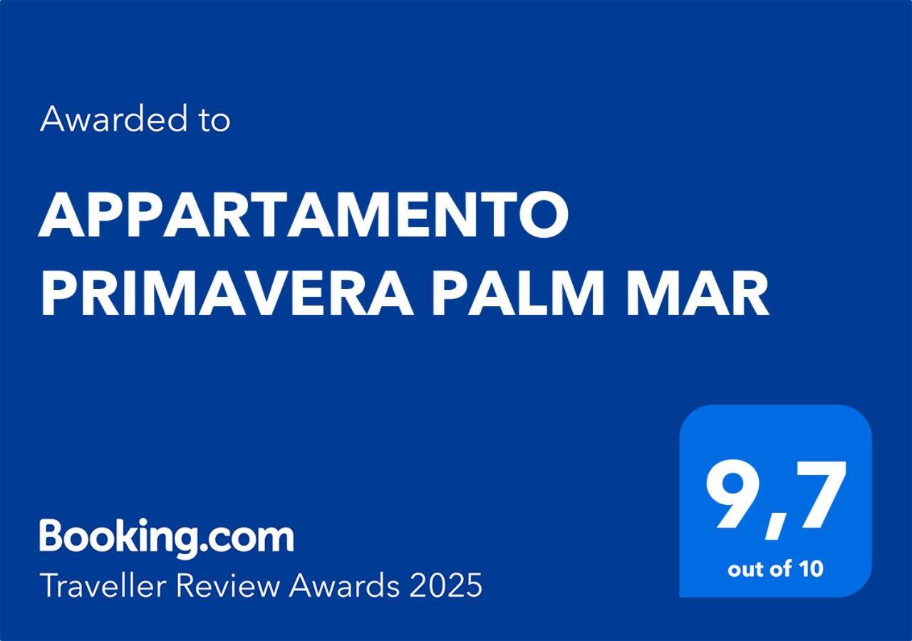 Appartamento Primavera Palm Mar Extérieur photo